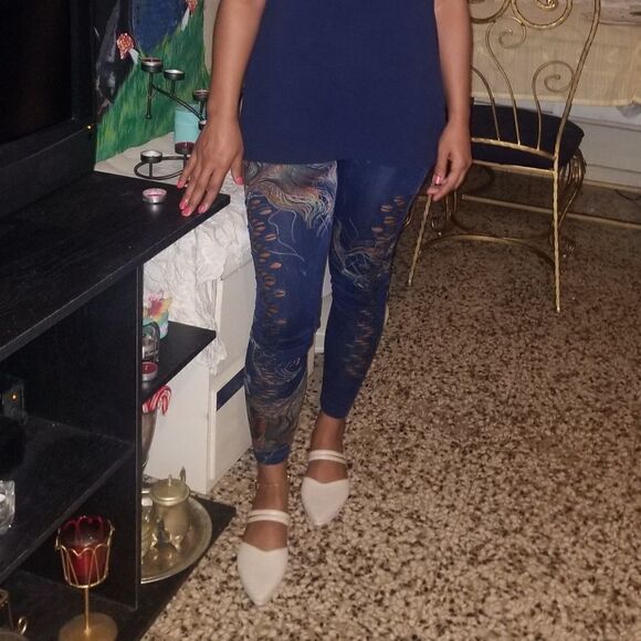 Off white pointed toe shoes - Picture 8 of 10